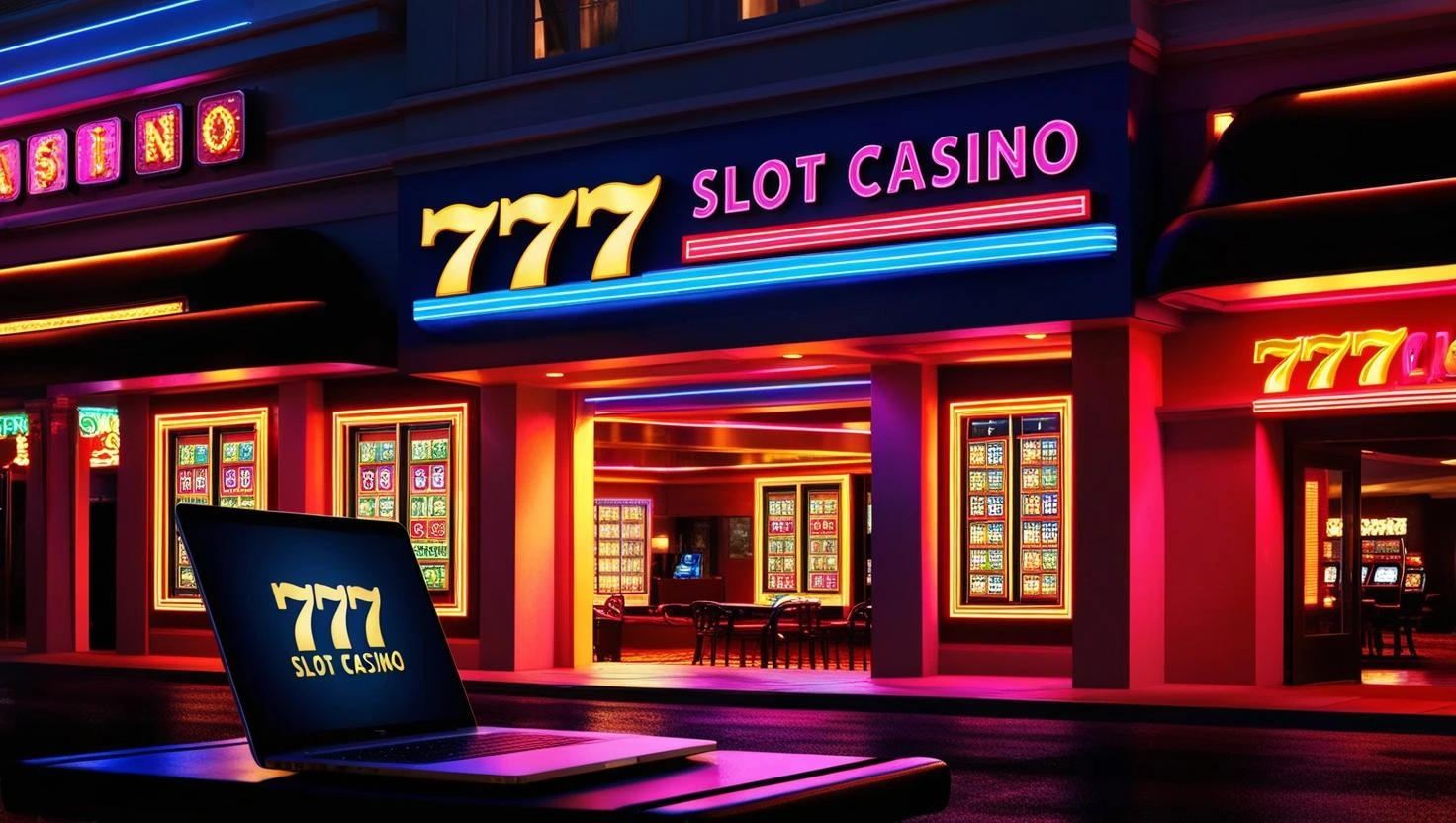 on image text '777 SLOT CASINO'