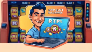 on image text 'RTP SLOT MACHINES'