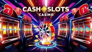 on image text 'CASH SLOTS CASINO'