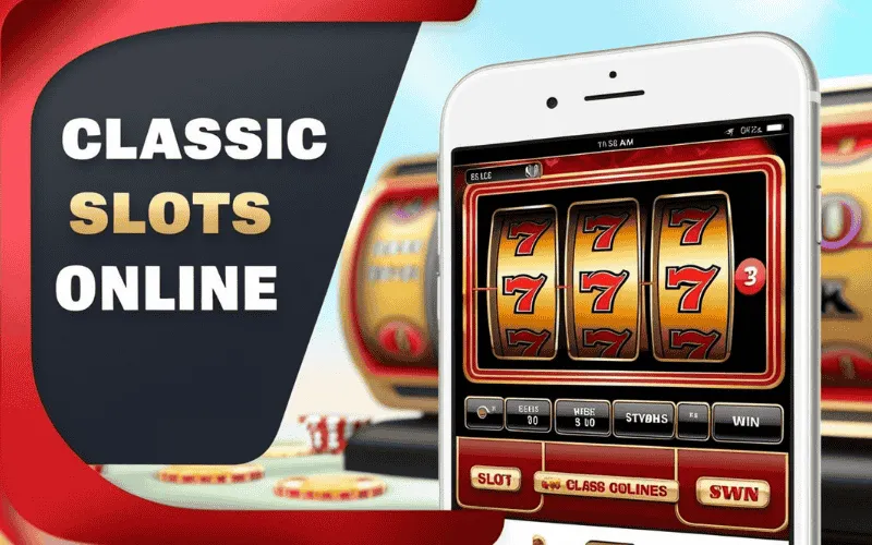 on image text 'CLASSIC SLOTS ONLINE'