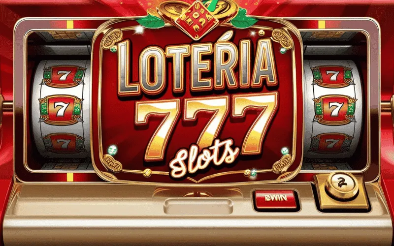 on image text 'LOTERIA 777 SLOTS'