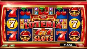 on image text ;LOTERIA 777 SLOTS'