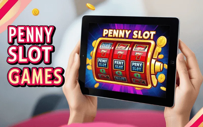 on image text 'PENNY SLOT GAMES'