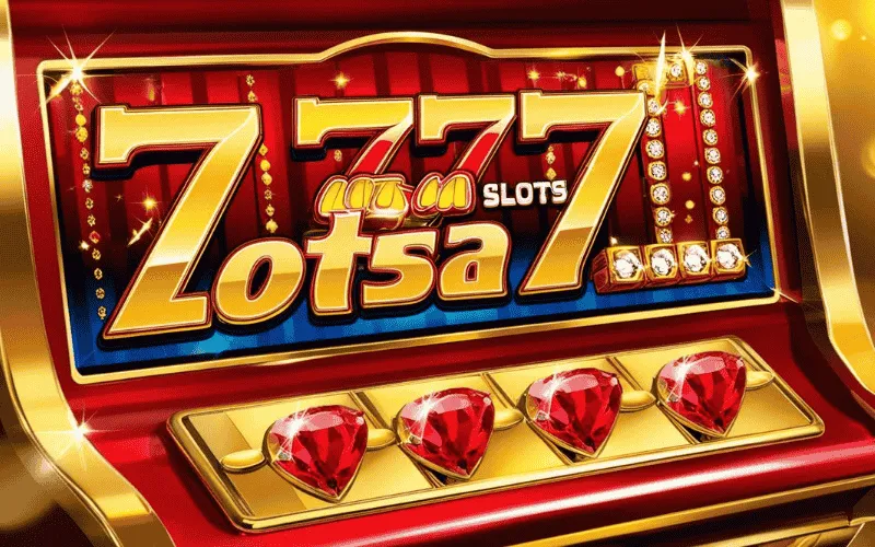 on image text 'LOTSA SLOTS 777'