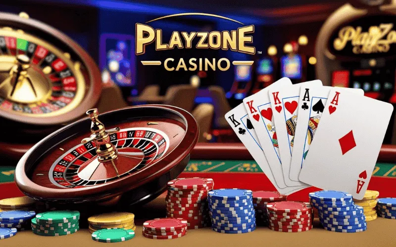 on image text 'PLAYZONE CASINO'