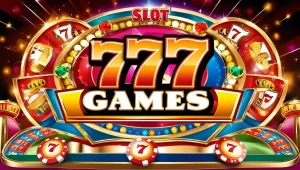 on image text 'SLOT 777 GAMES'